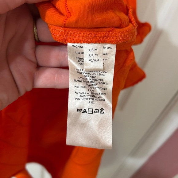 Anthropologie Maura Tank Orange - Size M Medium - Picture 9 of 11